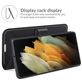 Mobigear Classic Samsung Galaxy S22 Ultra Hoesje Bookcase Portemonnee - Zwart