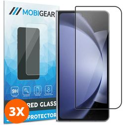 Mobigear Premium Samsung Galaxy Z Fold 6 Glazen Screenprotector - Case Friendly (3-Pack)