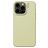 Nudient Base iPhone 15 Pro Max Siliconen Hoesje Backcover - Pale Yellow