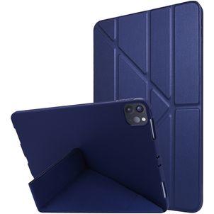 Mobigear Origami iPad Air 13 Inch (2024) Hoes Bookcase - Donkerblauw