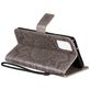 Mobigear Sunflower Samsung Galaxy S20 Plus Hoesje Bookcase Portemonnee - Grijs