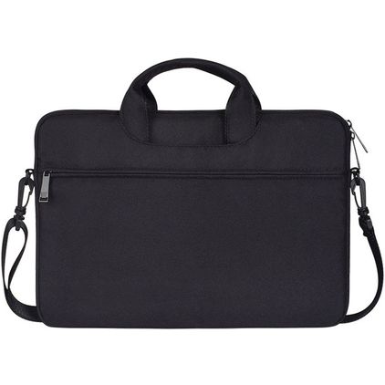 Mobigear Oxford Laptop Schoudertas 13 - 14 inch Laptoptas - Zwart