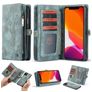 Caseme 008 iPhone 11 Pro Hoesje Uitneembare 2in1 Bookcase Portemonnee - Blauw