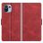 Mobigear Slim Magnet Xiaomi 11 Lite NE 5G Hoesje Bookcase Portemonnee - Rood