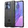 Mobigear Rugged Shield Motorola Edge 40 Hoesje Flexibel TPU Backcover Shockproof - Zwart