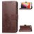 Mobigear Clover iPhone 7 Hoesje Bookcase Portemonnee - Bruin