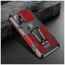 Mobigear Armor Stand Samsung Galaxy A52 Hoesje Hardcase Backcover Shockproof met Standaard - Rood