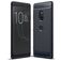 Mobigear Brushed Slim Sony Xperia XZ3 Hoesje Flexibel TPU Backcover - Marineblauw