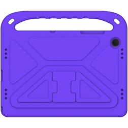 Mobigear AeroArmor Samsung Galaxy Tab A11 Plus Kinder Tablethoes met Handvat + Stylus Houder - Paars