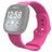 Mobigear Sport Dual Siliconen Fitbit Sense Bandje Druksluiting - Roze