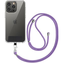 Mobigear Lanyard Universeel Telefoonkoord Verstelbaar - Paars