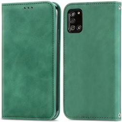 Mobigear Retro Slim Samsung Galaxy A32 5G Hoesje Bookcase - Groen