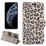 Mobigear Leopard iPhone 12 Hoesje Bookcase Portemonnee - Bruin