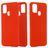 Mobigear Rubber Touch Samsung Galaxy M51 Siliconen Hoesje Backcover - Rood