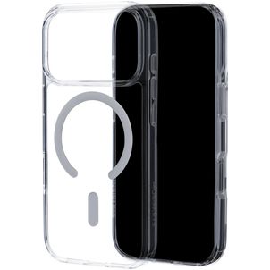 Mobiparts Hardcover Doorzichtig iPhone 18 Pro MagSafe Hoesje Hardcase Backcover - Transparant