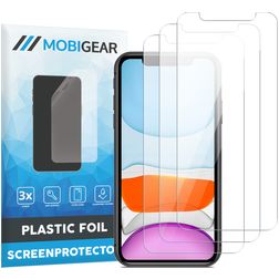 Mobigear iPhone 11 Pro Max Screenprotector Folie - Case Friendly (3-Pack)