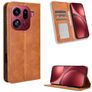 Mobigear Sensation OPPO Find X9 Pro Hoesje Bookcase Portemonnee - Bruin