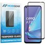 Mobigear Premium OPPO A72 Glazen Screenprotector - Case Friendly - Zwart