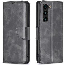 Mobigear Excellent Samsung Galaxy S25 Plus Hoesje Bookcase Portemonnee - Zwart
