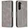 Mobigear Excellent Samsung Galaxy S24 Plus Hoesje Bookcase Portemonnee - Grijs