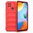 Mobigear Bumpy Xiaomi Redmi 10C Hoesje Flexibel TPU Backcover - Rood
