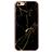 Mobigear Marble iPhone 6s Hoesje Flexibel TPU Backcover - Zwart