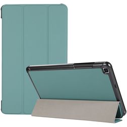 Mobigear Tri-Fold Samsung Galaxy Tab A7 Lite Hoes Bookcase - Donkergroen