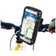 Mobigear Bike Console Telefoonhouder Fiets Fietsstuur Bevestiging Hoesje Universeel (max 17 cm x 9 cm) - Zwart