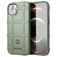 Mobigear Rugged Shield iPhone 13 Mini Hoesje Flexibel TPU Backcover Shockproof - Groen