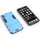 Mobigear Armor Stand iPhone XS Max Hoesje Hardcase Backcover Shockproof met Standaard - Blauw