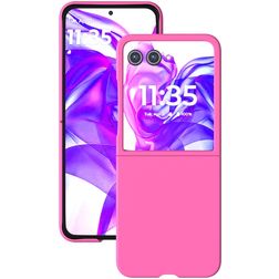 Mobigear Colors Motorola Razr 50 Ultra Hoesje Hardcase Backcover - Magenta