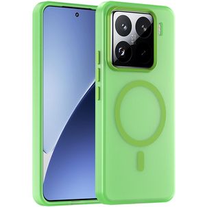 Mobigear Shockproof Xiaomi 15 Pro MagSafe Hoesje Hardcase Backcover - Groen
