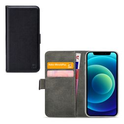 Mobilize Classic Gelly Wallet iPhone 12 Mini Hoesje Bookcase Portemonnee - Zwart