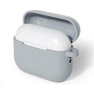 Mobigear Colors Apple AirPods Pro 3 Hoesje Flexibel Siliconen - Grijs