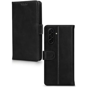 Mobilize Premium Gelly Samsung Galaxy A17 Hoesje Bookcase Portemonnee - Zwart