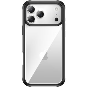 Valenta Full Cover Doorzichtig iPhone 17 Pro Hoesje Gehard glas Backcover Shockproof - Transparant
