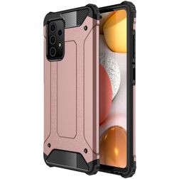 Mobigear Outdoor Samsung Galaxy A52 Hoesje Hardcase Backcover Shockproof - Roségoud