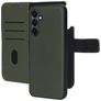 Mobiparts Samsung Galaxy A16 MagSafe Hoesje Echt Leer Uitneembare 2in1 Bookcase Portemonnee - Groen