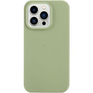 Mobigear Colors iPhone 14 Pro Max Hoesje Flexibel TPU Backcover - Groen