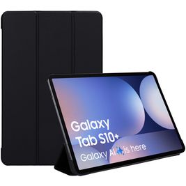 Mobiparts Tri Fold Samsung Galaxy Tab S10 Plus Hoes Bookcase - Zwart