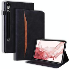 Mobigear Folio Samsung Galaxy Tab S10 FE Plus Hoes Bookcase - Zwart