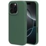 Mobiparts iPhone 16 Pro Siliconen Hoesje Backcover - Forest Green