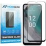 Mobigear Premium Nokia C32 Glazen Screenprotector - Case Friendly - Zwart