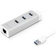 Macally 3-Port USB-A naar Ethernet / USB-A Hub - Wit