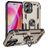 Mobigear Armor Ring iPhone 16 Hoesje Hardcase Backcover Shockproof met Ringhouder - Goud
