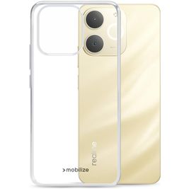Mobilize Gelly Case Doorzichtig Realme Note 70T Hoesje Flexibel TPU Backcover - Transparant