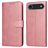 Mobigear Wallet iPhone Air Hoesje Bookcase Portemonnee - Roségoud