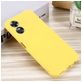 Mobigear Rubber Touch OPPO A17 Siliconen Hoesje Backcover - Geel