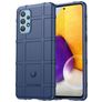 Mobigear Rugged Shield Samsung Galaxy A73 Hoesje Flexibel TPU Backcover Shockproof - Blauw