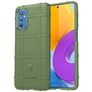 Mobigear Rugged Shield Samsung Galaxy M52 Hoesje Flexibel TPU Backcover Shockproof - Groen